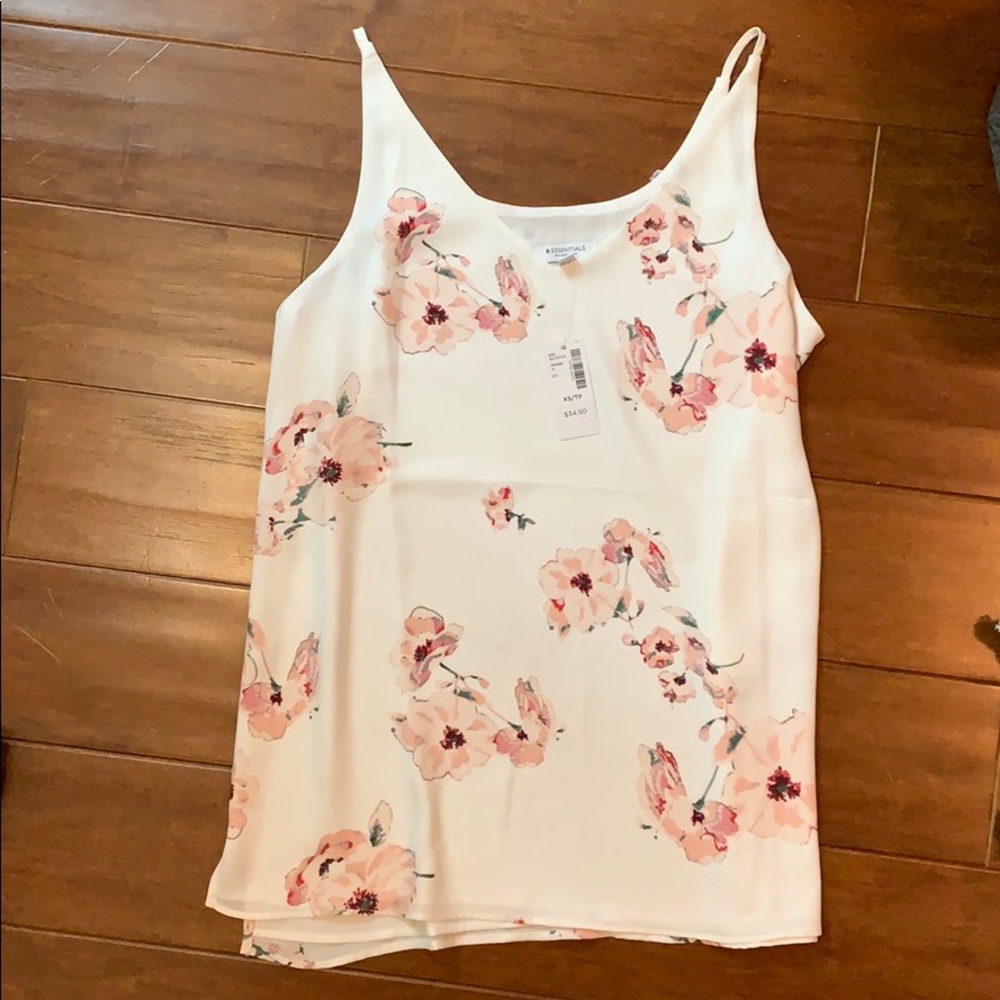 BNWT floral tank top